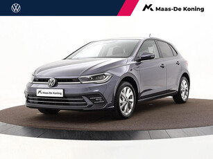 Volkswagen Polo 1.0 Tsi 95pk Style | ACC | IQ.Light | P-Sensoren | Navi | App-Connect | 16'' Inch | Garantie t/m 15-02-2026 of 100.000km