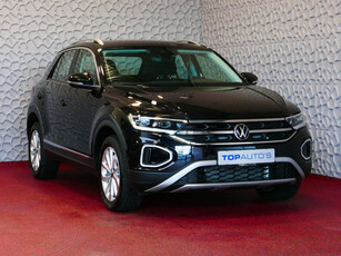 Volkswagen T-Roc 1.5 TSI 150PK STYLE PLUS ALCANTARA IQ. ELEK.KLEP ADAP.CRUISE VIR.COCKPIT CAMERA STOEL/STUUR VERW. 17''LMV 06/2023 70 BIJNA NIEUWE VOLKSWAGEN'S UIT VOORRAAD LEVERBAAR