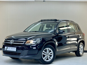 Volkswagen Tiguan 1.4 TSI, 126Pk, 2016, Panoramadak, Navigatie, 4seizoenen banden, Parkeersensoren V+A, Elektrische ramen, Bluetooth audio,