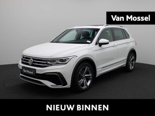 Volkswagen Tiguan 1.4 TSI eHybrid R-Line Business 245 PK | R-line | Automaat | Navigatie | 360 Camera | Panoramadak | Trekhaak | Adaptive Cruise Control | Climate Control | Stoelverwarming | Head-up Display | Lichtmetalen velgen |