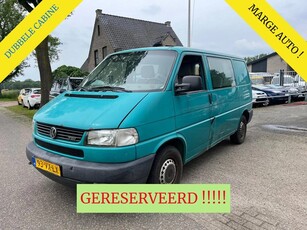 Volkswagen Transporter 2.5 TDI 292 DC AIRCO, DUBBELE CABINE