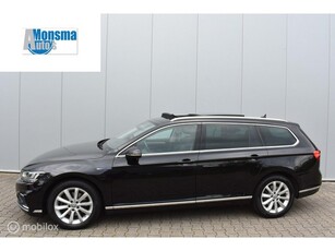 VW Passat Variant 1.4 TSI PHEV GTE 2019 Zwart ACC Pano