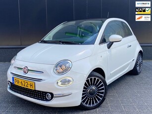 Fiat 500 1.2 Lounge, panoramadak, airco, nav