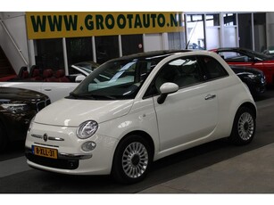 Fiat 500 1.2 Lounge Panoramadak, Airco, Stuurbekrachtiging