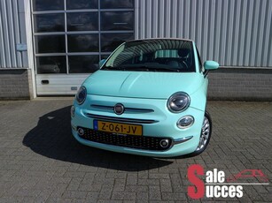 Fiat 500 C 1.2 Lounge Mintgroen/Beige