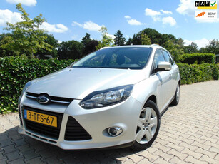 Ford Focus Wagon 1.0 EcoBoost Titanium , Dealer Onderhouden , Clima / Cruise / Navi-Multimedia / Isofix / Pdc / Lm Velgen.