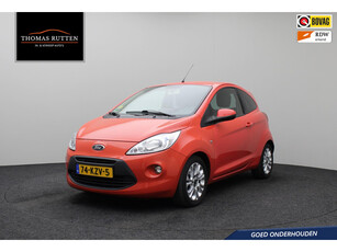 Ford Ka 1.2 Titanium 2010 Airco | Bluetooth USB | Lichtmetaal | Camera | Elektrische ramen + spiegels | Centrale vergrendeling op afstand