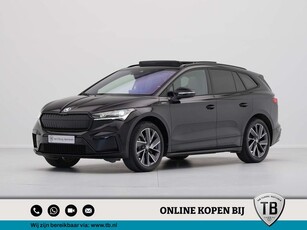 Škoda Enyaq iV 60 180pk Sportline Panorama 360 Camera Head up all season banden warmtepomp demo jori