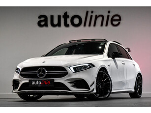 Mercedes-Benz A-klasse AMG 35 4MATIC Aero, Schaal, Pano, Distro+, 360, Burm, Dodeh, Sfeer!