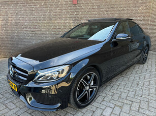 Mercedes-Benz C-klasse 180 AMG Sport Edition Autmaat Panodak