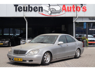 Mercedes-Benz S-klasse 320 Opknapper, Auto heeft roest, zie foto's ! Climate control, Trekhaak, Cruise control