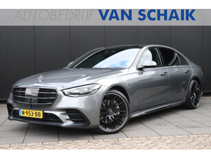 Mercedes-Benz S-Klasse 400d 4MATIC Lang AMG Line | BURMESTER | MEMORY | STOELVERWARMING/VERKOELING | MASSAGE | PANO | STUURVERWARMING | HEAD-UP | 360°