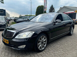 Mercedes-Benz S-Klasse S320 CDI Prestige Zwart 2006 Dak Youngtimer BTW