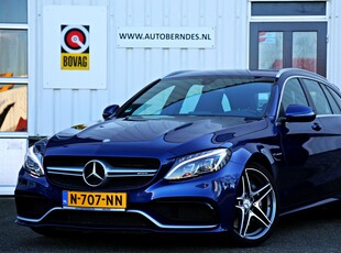 MERCEDES C-KLASSE Estate 63 AMG 4.0 V8 476PK Aut.*Perfect Mercedes Onderh.*BTW Auto*Performance Seats/Carbon/Navi/Multibeam LED/Bi-Xenon/Stoelverw./Elek. Stoelen/Parkeersens.V+A/19 inch AMG*