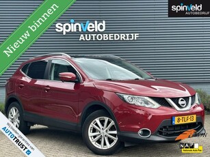 Nissan Qashqai 1.2 Tekna BJ'14 NAP NL PANO 360 CAMERA