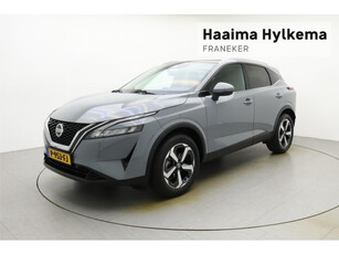 Nissan Qashqai 1.3 Mild-Hybrid N-Connecta 1650 kg trekgewicht! | 158pk | Navigatie | Adaptive Cruise Control | Panoramadak | Lichtmetalen Velgen | Elektrische Achterklep | Keyless Entry en Start