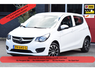 Opel KARL 1.0 ecoFLEX Edition 2017 5 Deurs Airco Cruise Control 15x op voorraad!