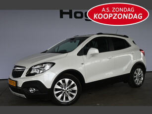 Opel Mokka 1.4 T Cosmo Automaat Cruise control Ecc 1e Eigenaar Trekhaak Stoelverwarming Navigatie 100% Onderhouden! Inruil Mogelijk!