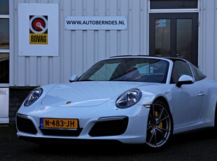 PORSCHE 911 3.0 Targa 4 370PK Aut. 991.2 *Perfect Porsche Onderh.*Sportuitlaat/ACC/Bose/Stoelverw./Stuurwielverw./Camera/LED/Bi-Xenon/20 inch LM*