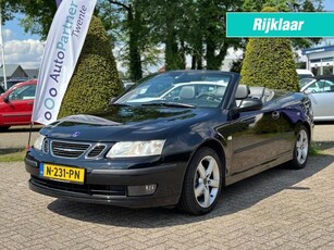 Saab 9-3 CABRIO 1.8T LINEAR *APK 02-2025* AIRCO LEER PDC ELEKTRISCHE KAP