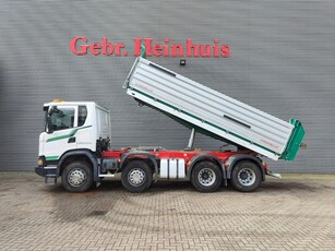 Scania G410 8x4 Euro 6 Schwarzmuller 3 Seitenkipper!