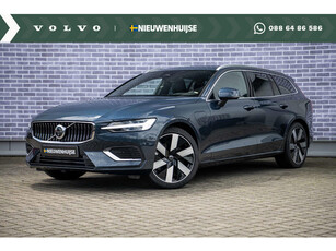 Volvo V60 2.0 T6 Recharge AWD Ultimate Bright | Head Up | Long Range | Gelamineerd Glas | 360 Camera | BLIS | Adaptieve Cruise Control |