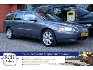 Volvo V70 VERKOCHT -- 2.4 LPG-G3, Leer, Trekhaak, 17 inch