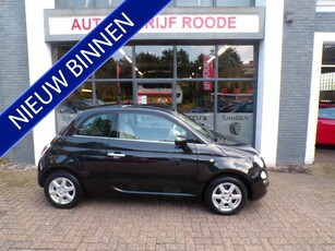 Fiat 500 1.2 Black Color PANORAMA DAK,CLIMA ,LMV,TOP STAAT!