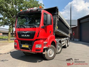 MAN TGS 41.460 8x8 Euro 6 Bladgeveerd met kipper BS1447