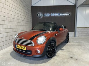 VERKOCHT* Mini Cabrio 1.6 Cooper Chili