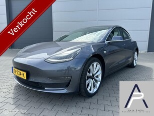 Tesla Model 3 Long Range 75 kWh Antraciet Performance Wheels