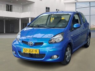 Toyota Aygo 1.0-12V Dynamic Blue/AUTOMAAT/SCHERM