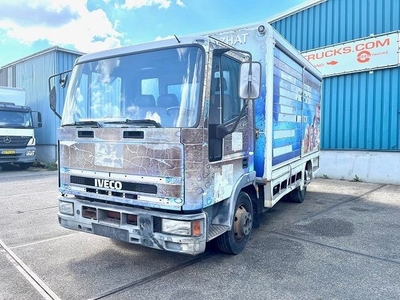 Iveco EuroCargo 75 E12 FULL STEEL CHASSIS WITH BOX (EURO 2