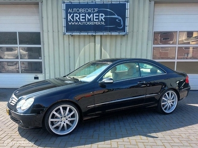 Mercedes CLK 200 kompressor Avantgarde, 20 Inch, Creme Leder