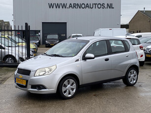 CHEVROLET AVEO 1.2 16V LS B-clever 5-DEURS, 129.781 KM NAP, AIRCO, ELEK-RAMEN, STUURBEKRACHTIGING, BLUETOOTH CARKIT, RADIO-CD-MP3-USB-AUX, PARKEERSENSOREN, CENT-VERGRENDELING