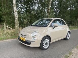 Fiat 500 1.2 Lounge Cappuccino NAP Weinig km's