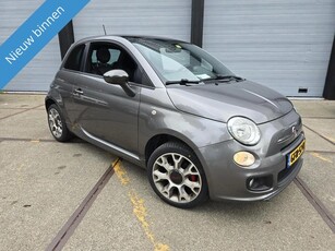 Fiat 500 1.4-16V Lounge 100PK! leder, pano