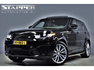 Land Rover Range Rover Sport 5.0 V8 Supercharged SVR 551pk Pano/Carplay/Xenon/Led/Keyless/Schaalstoelen/Cameras/Luchtvering/Lmv22''