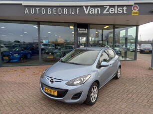 MAZDA 2 1.3 Cool, Airco, Elektrische ramen, stuurwiel bediening, elektrische spiegels, Multimedia voorbereiding Nette auto incl. BOVAG garantie