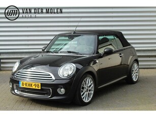 MINI Cabrio 1.6 98pk One Chili NL-Auto NAP 36.615km 2e