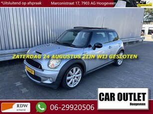 MINI Mini 1.6 Cooper S AUTOMAAT Leer, Clima, Pano, CC, PDC