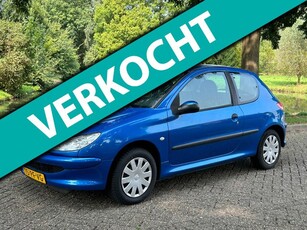 Peugeot 206 1.4 Pop' Art stuurbekrachtiging! zuinig! goed