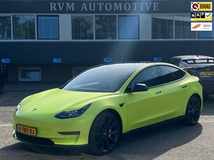 Tesla Model 3 Performance AWD 75 kWh VAN: 35.900,- VOOR: