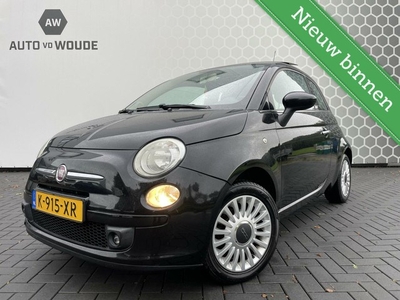 Fiat 500 1.2 Lounge panoramadak leer