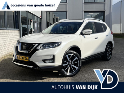 Nissan X-Trail 1.3 DIG-T Tekna | NL auto/1e Eign./Leder/Navigatie/Trekhaak/Rondom Camera/Pano-Dak