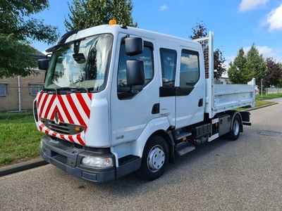 Renault Midlum 180 Doka crewcab 7 seats ex government