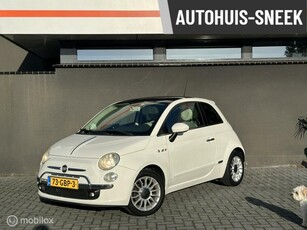 Fiat 500 1.2 Lounge / Panorama dak / Nap / Boeken ingevuld