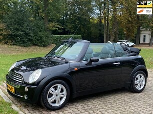 Mini Mini Cabrio 1.6 RIJDT GOED/LEER/DEALER ONDERHOUDEN/NAP!