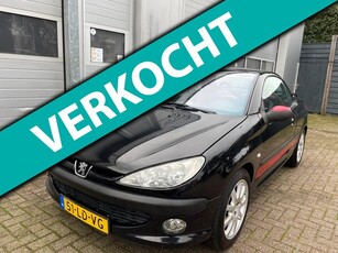 Peugeot 206 CC 1.6-16V 2003-Leder-Clima-APK juli 2025