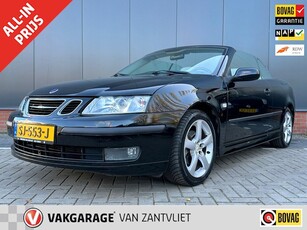 Saab 9-3 Cabrio 1.8t Vector ( 12 mnd BOVAG garantie)